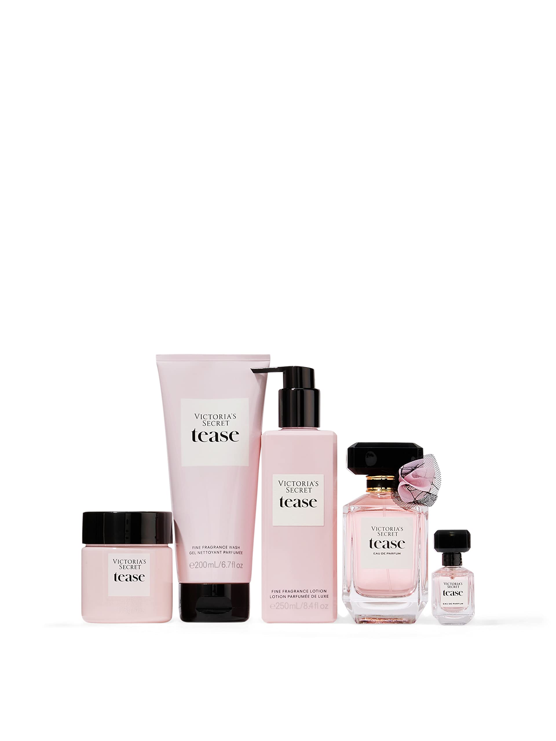 Victoria's Secret Tease Eau de Parfum 5 Piece Gift Set: 3.4 oz